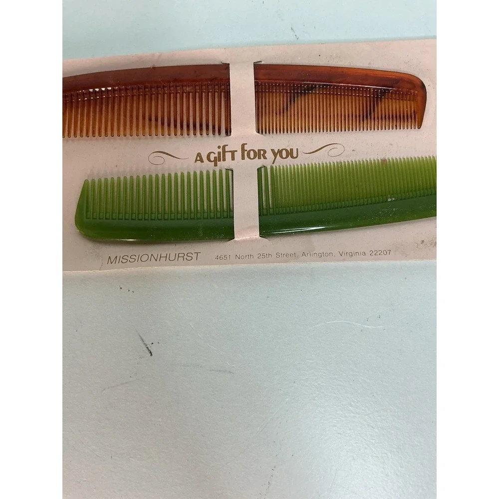 Vintage 1960's‎ Missionhurst Comb Set New!!